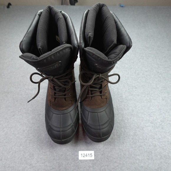 Kamik Nationwide Boots Mens 12 Brown Suede Waterproof Snow Pac 200g Thinsulate main image 9